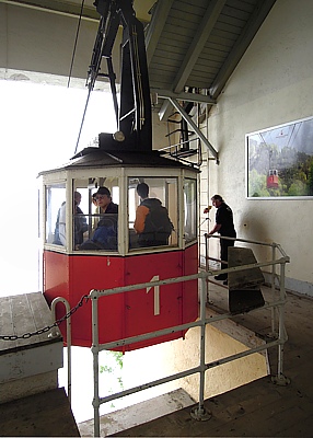 Predigtstuhl Cable Car, oldest operating cableway in the world