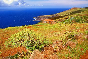 Lonely Farmhouse on the north coast of La Palma