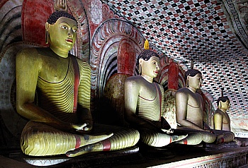 UNESCO World Heritage Site cave Temple of Dambulla