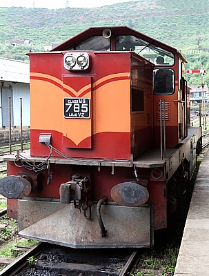 Henschel Diesel locomotive built 1979