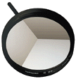 concentric 3-facet prism light filter