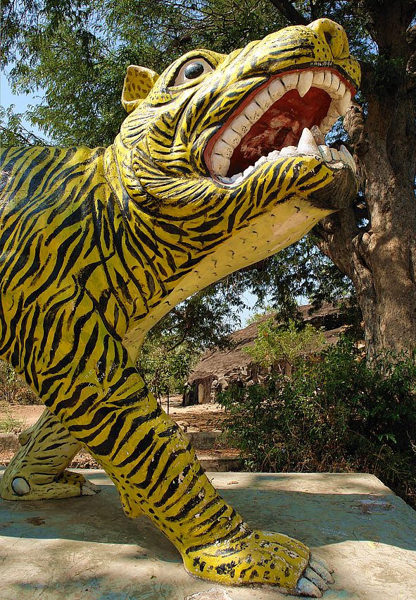 Tiger in Shwebataung cave