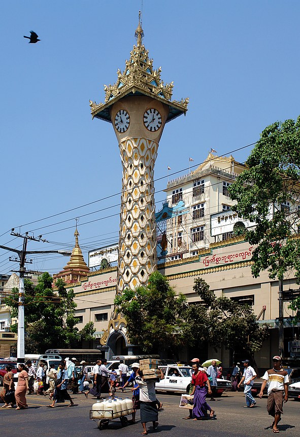 Chinese district in Yangon
