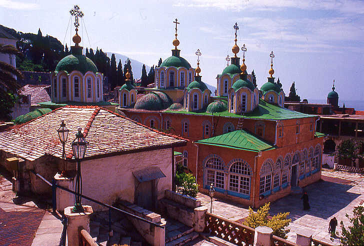 Russian Monastery Agiou Pantheleimonos
