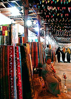 Nighttime Bazar in Assuan