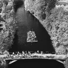 Flossfahrt on the Isar canal near Munich
