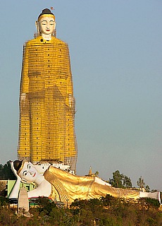 Giant Buddha Bodhi Tahtaung in Monywa