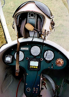 In Cockpit of Avia Club Nepal