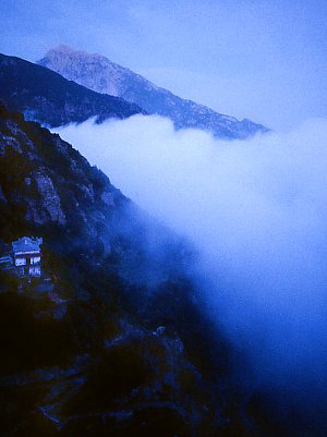 Holy Mount Athos summit