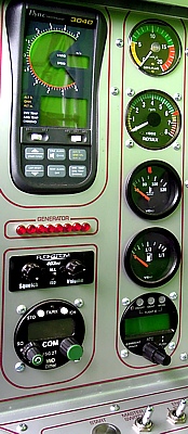 Bayer Airship control and navigation panel