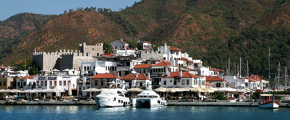 Marmaris with castle Kalesi