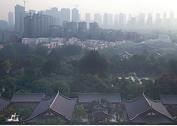 misty Skyline of Yi'an