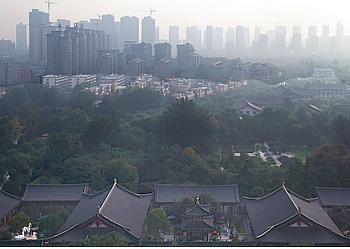 misty Skyline of Yi'an