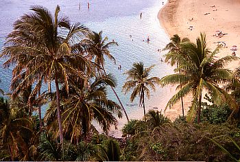 Ke'e Beach, Start of the Napali Trail