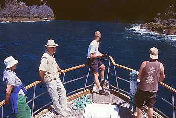 Boat tour to Smugglers Bay near Tazacorte