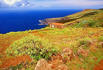 Lonely Farmhouse on the north coast of La Palma
