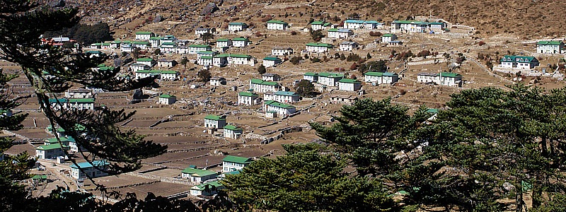 Sherpa village Khumjung