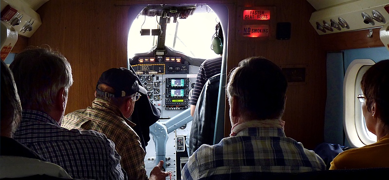 View into the Cockpit of Yeti Air