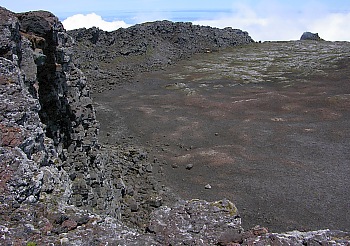 View into the crater of Pico