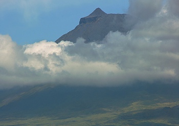 Summit region of the volcano Pico