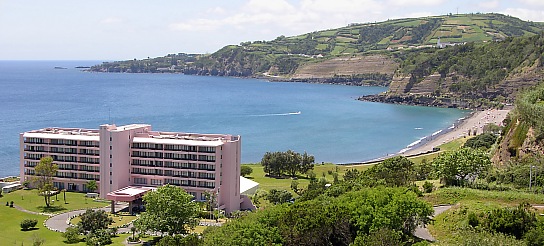 Hotel Bahia Palace in the bay of Praia