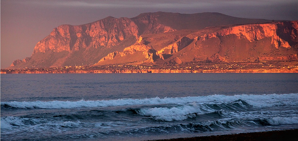 Wild Sicilian coast near Castellammare del Golfo