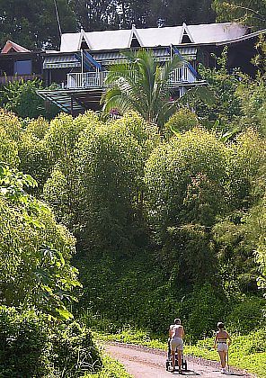 Hotel Belvedere on Tahiti island