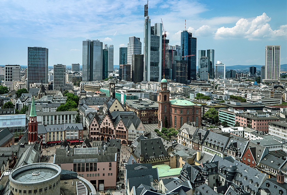 Skyline Frankfurt und R�mer