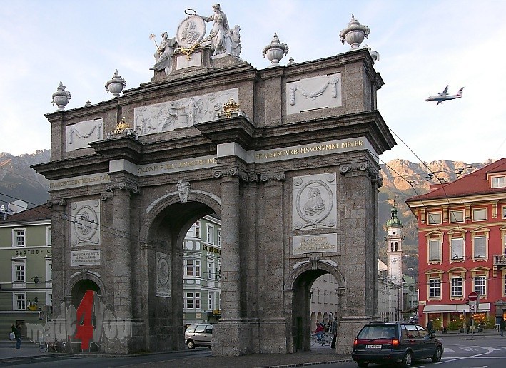 Triumph gate in Innsbruck