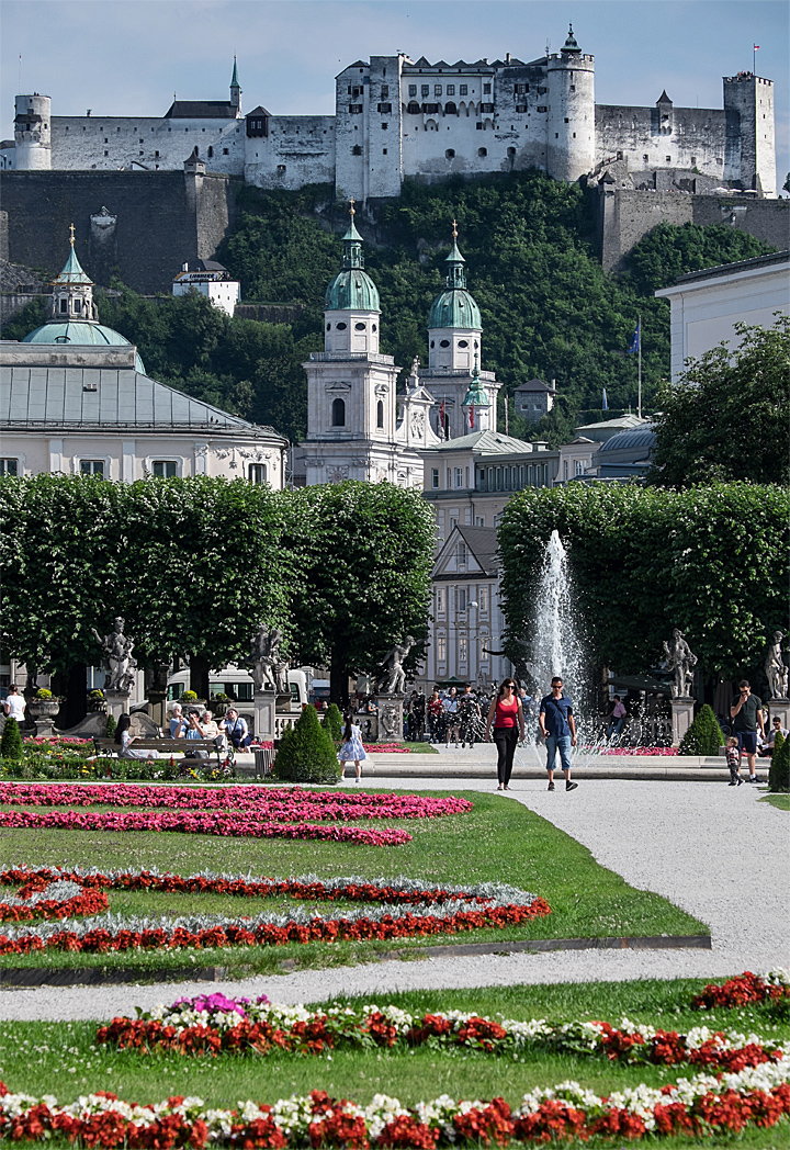 Schlosspark Mirabell in Salzburg