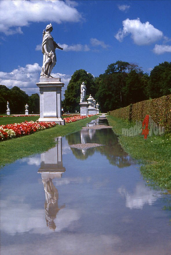 Statues in Nymphenburg Palacepark