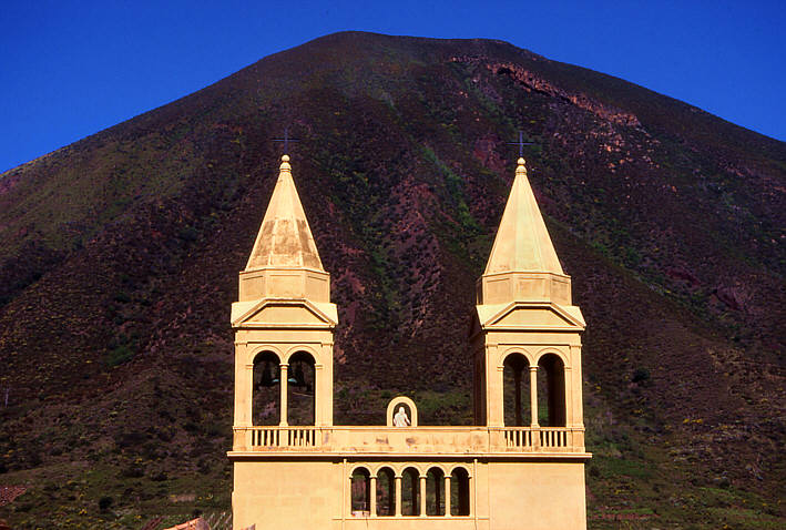 Pilgrimage church Madonna del Terzito in high valley Valdichiesa