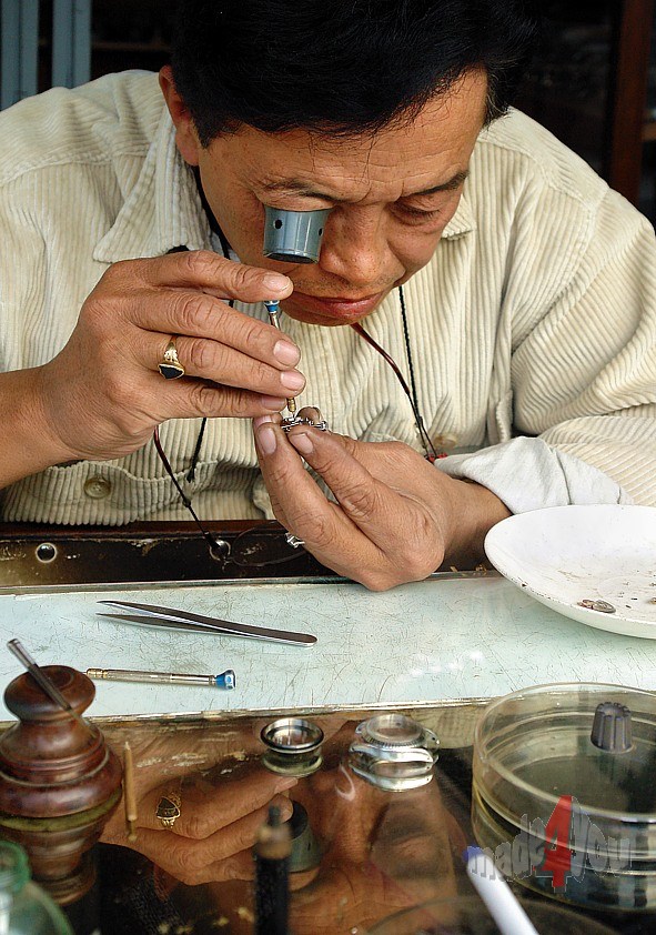 Watchmaker in Pyin Oo Lwin