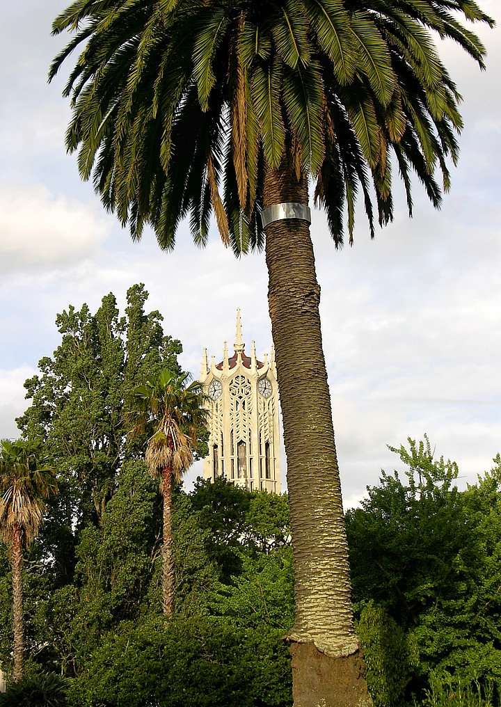 Clocktower in Auckland