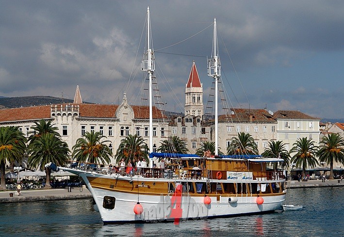 In the harbour of Trogir