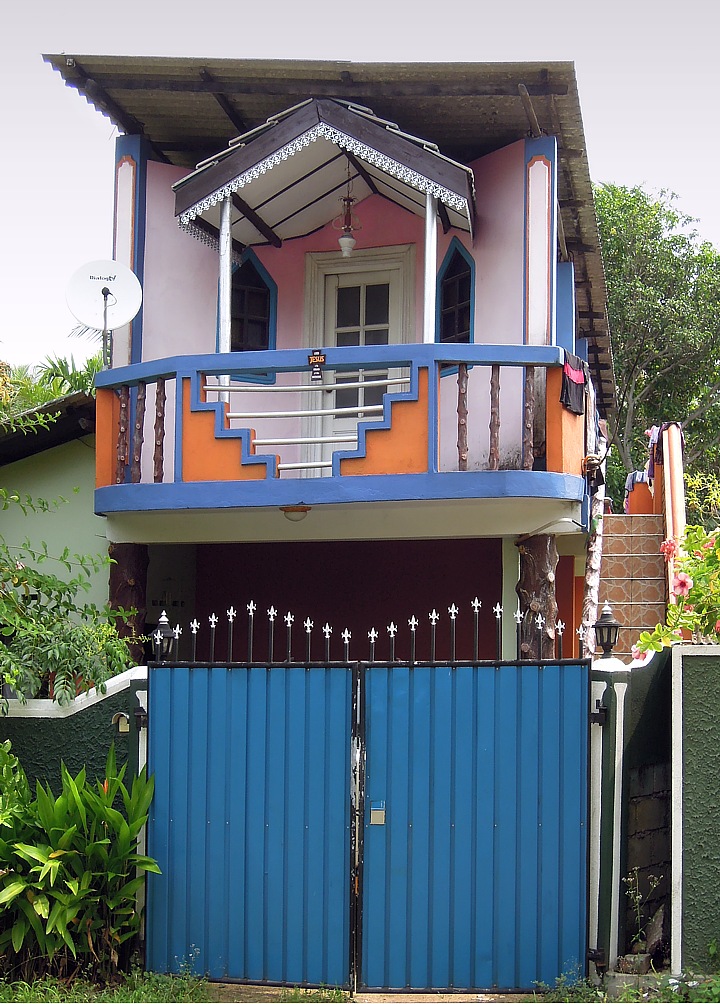 Typical home of a Ceylonese family