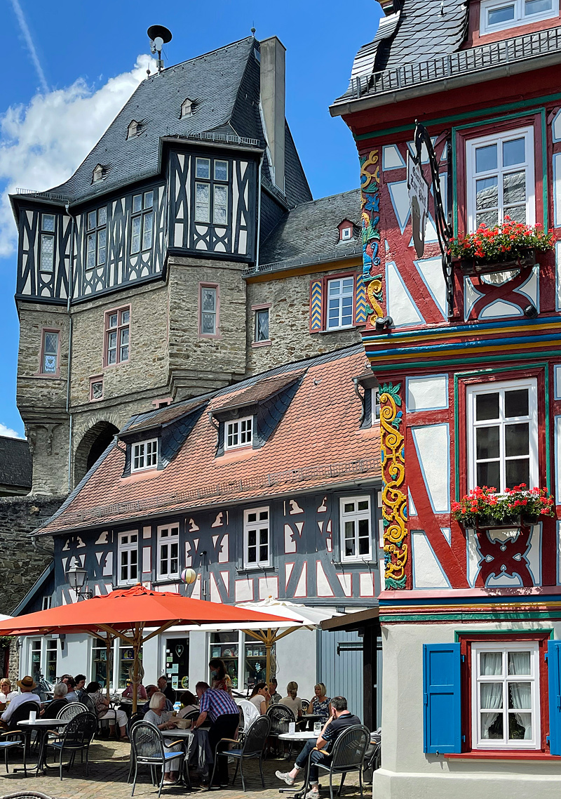 Old town of Idstein in Taunus