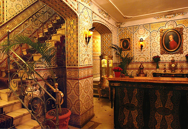 Lobby Riad Hotel Mozart in Brussels