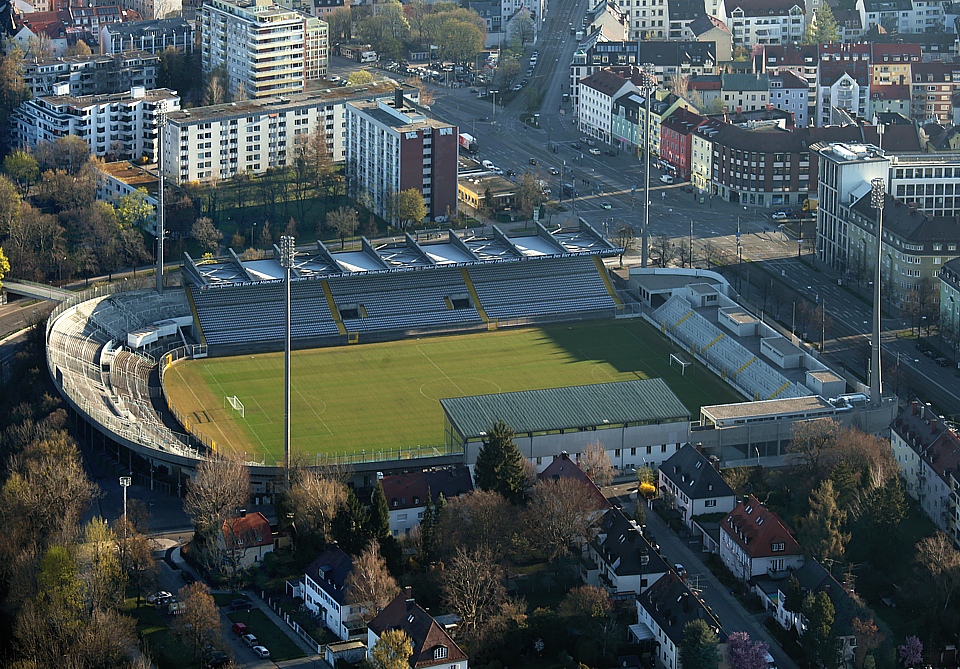 1860 Soccer Stadium at Gruenwalder Street