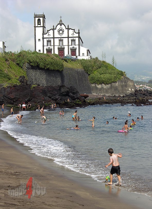 Bathing beach near So Roque
