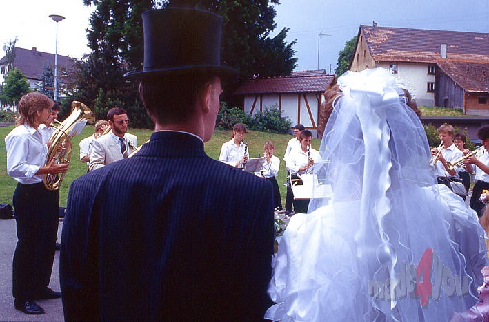 Wedding in a small village
