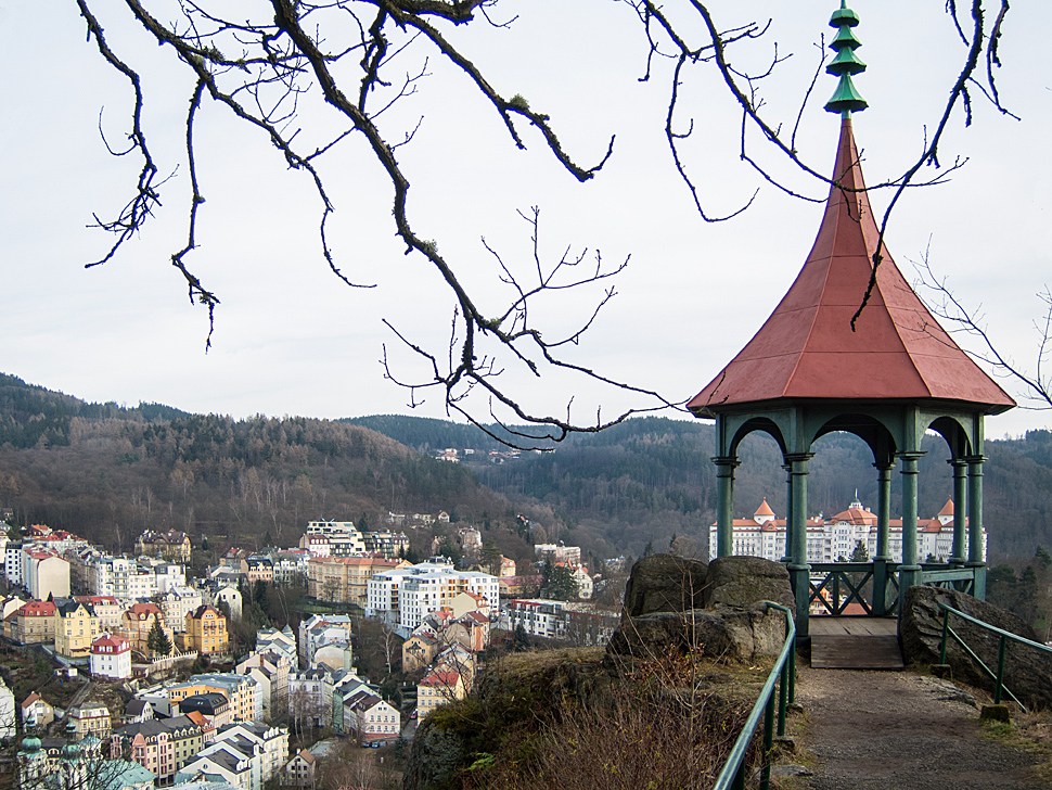 Lookout Pavilion in Karlovy Vary