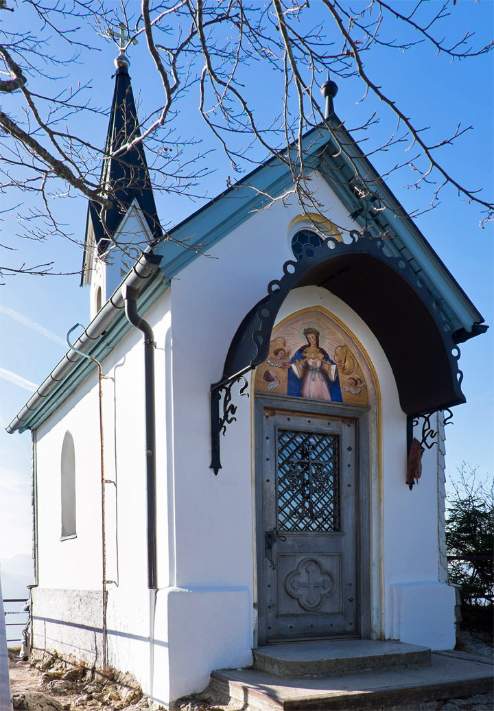 Riederstein chapel at lake Tegernsee