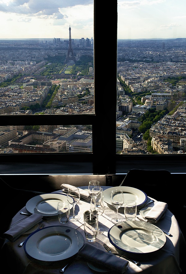 Eiffel Tower from Montparnace Restaurant
