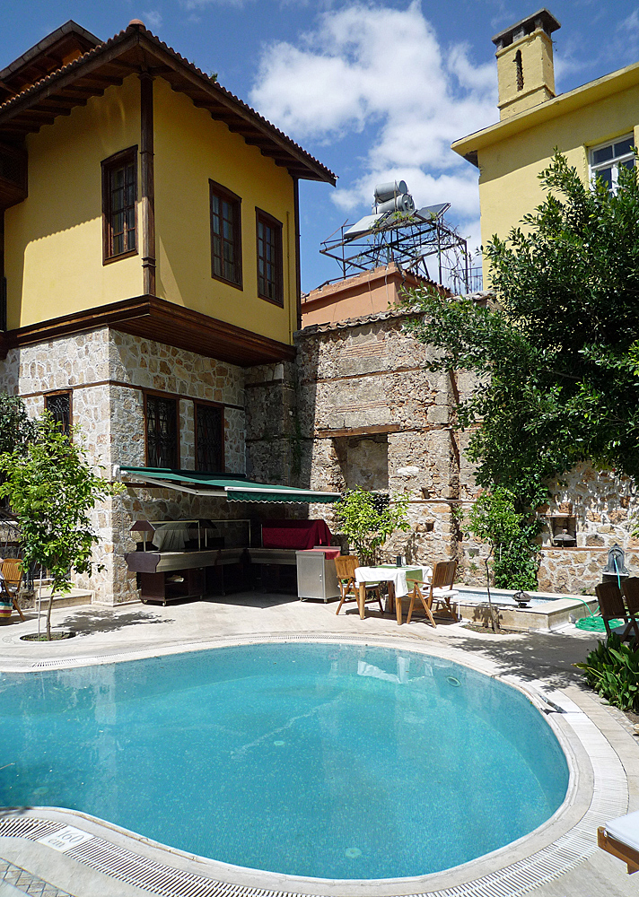 La Paloma Hotel in the old town of Antalya