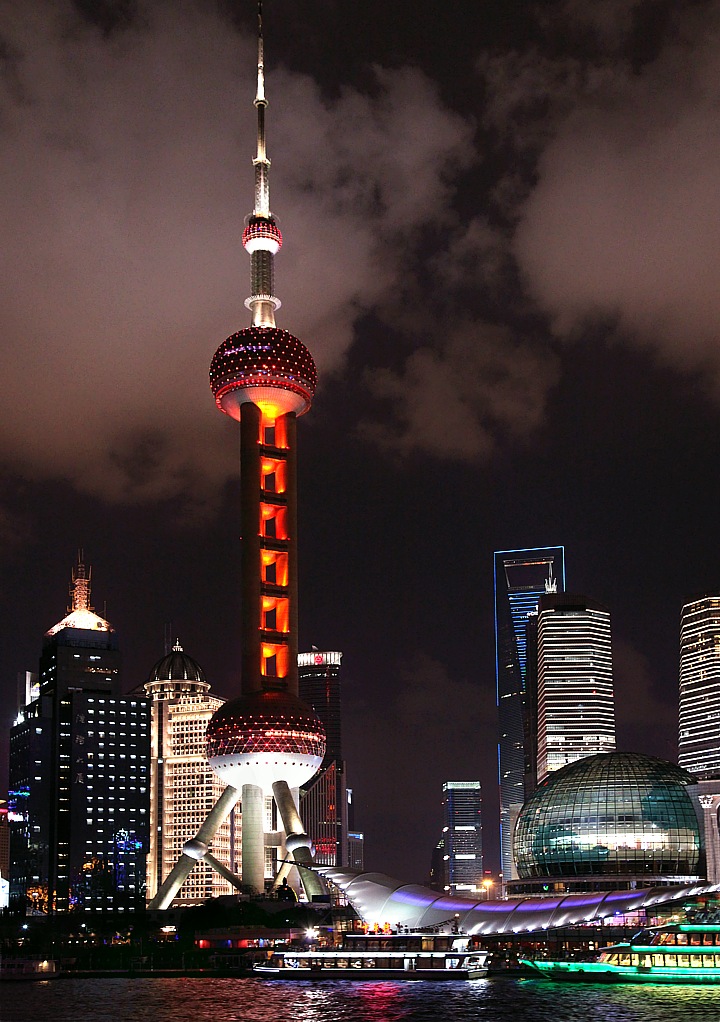 Skyline megacity Shanghai