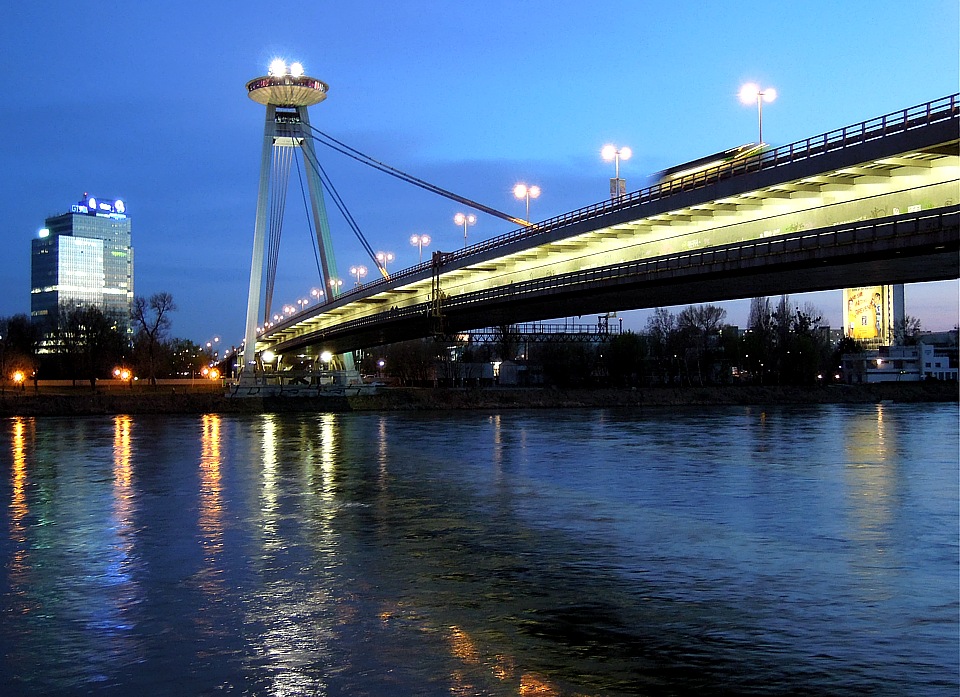 Donau bridge in Bratislava