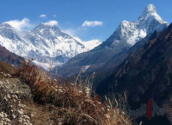 Mount Everest, Lothse and Ama Dablam