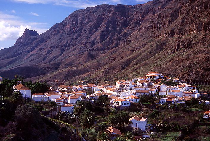Mountain village Fataga