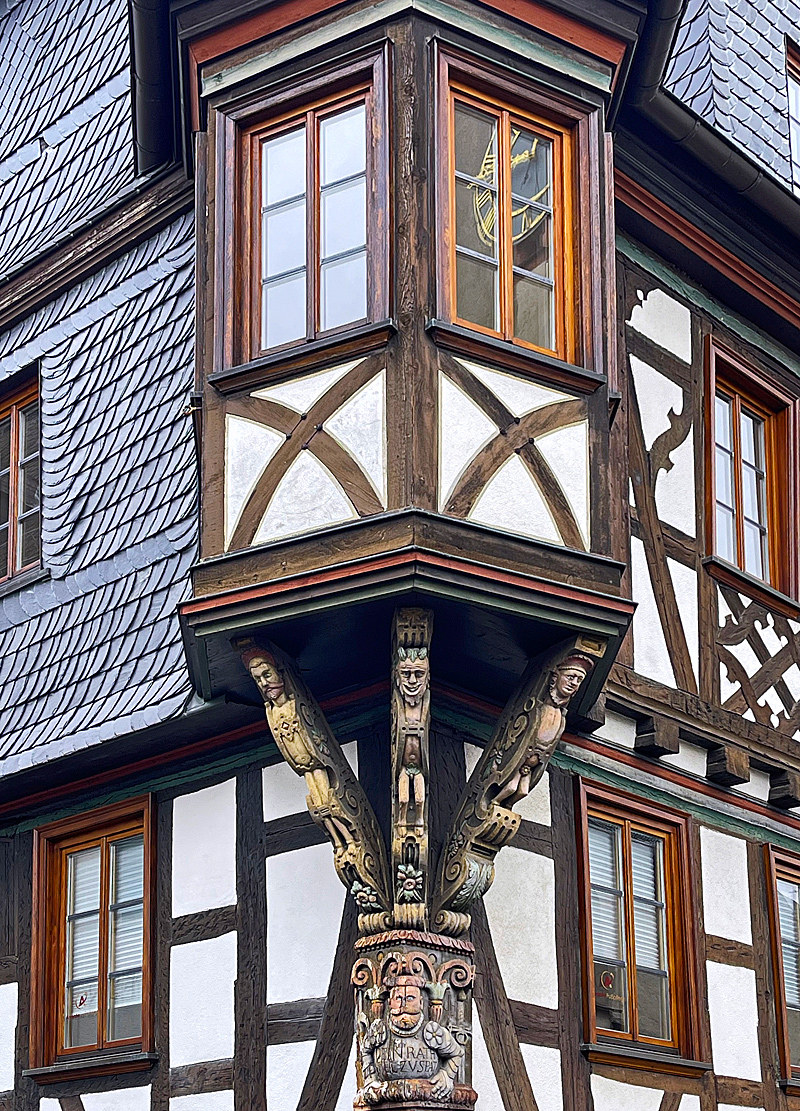 Half-timbered house in Kronberg